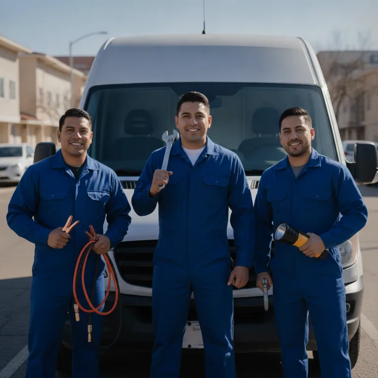 Reboque Automóvel equipe em Escada